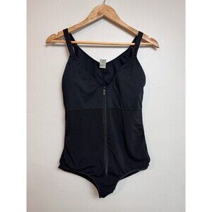 Top Melon 2XL Plus Size Shapewear Bodysuit Open Bottom Zipper Breathable Women's